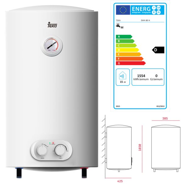 TERMO ELECTRICO TEKA EWH80H 73L BCO 42080280 - Imagen 2