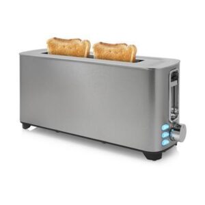 TOSTADOR PRINCESS 142405PR2 LARGO ANCHO 1 RANURA 1050W INOX