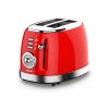 TOSTADOR RETRO SOGO TOS-SS-5460 PAN MOLDE 2 RAN 850W ROJO - Imagen 12