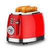TOSTADOR RETRO SOGO TOS-SS-5460 PAN MOLDE 2 RAN 850W ROJO - Imagen 14