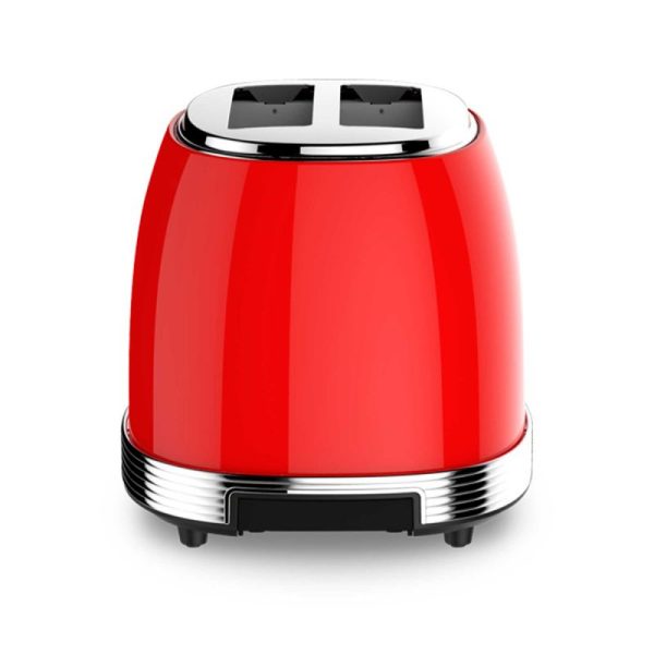 TOSTADOR RETRO SOGO TOS-SS-5460 PAN MOLDE 2 RAN 850W ROJO - Imagen 10