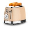 TOSTADOR RETRO SOGO TOS-SS-5470 PAN MOLDE 2 RAN 850W BEIGE - Imagen 10