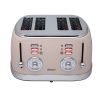 TOSTADOR RETRO SOGO TOS-SS-5475 PAN MOLDE 4 RAN 1500W BEIGE - Imagen 3