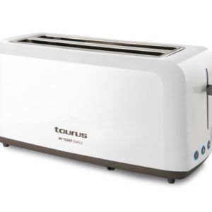 TOSTADOR TAURUS MYTOAST DUPLO LARGO 2 RANURAS BCO