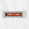 TOSTADOR UFESA 71305541 PLUS DELUX 1050W LARGO 1RAN INOX - Imagen 4