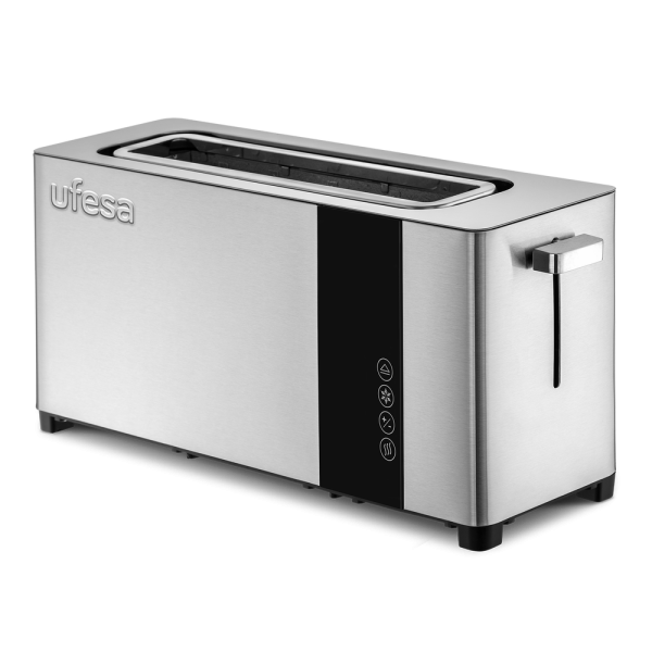 TOSTADOR UFESA 71305541 PLUS DELUX 1050W LARGO 1RAN INOX