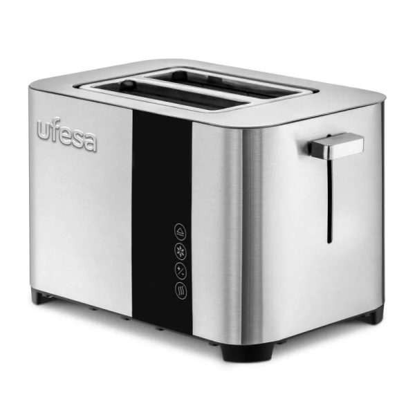 TOSTADOR UFESA 71305542 DUO DELUX 850W PAN MOLDE 2RAN INOX - Imagen 5