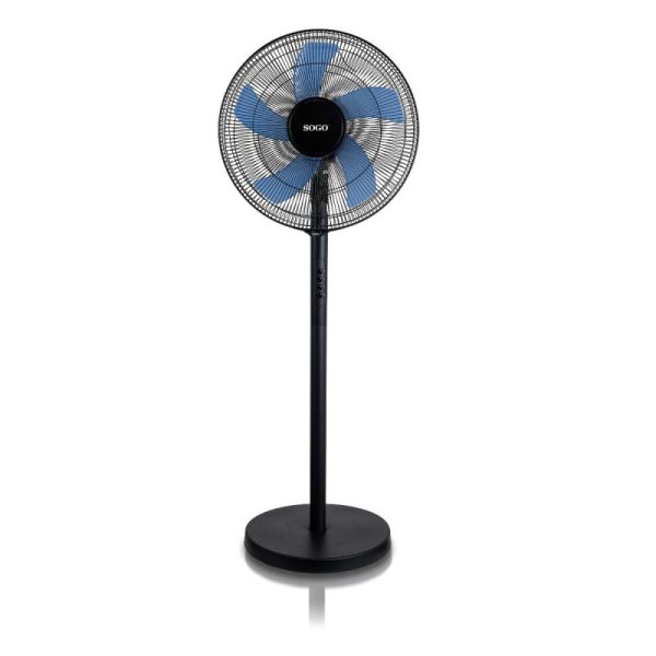 VENTILADOR PIE SOGO VEN-SS-21270 5ASP.40CM 40W NEGRO - Imagen 4