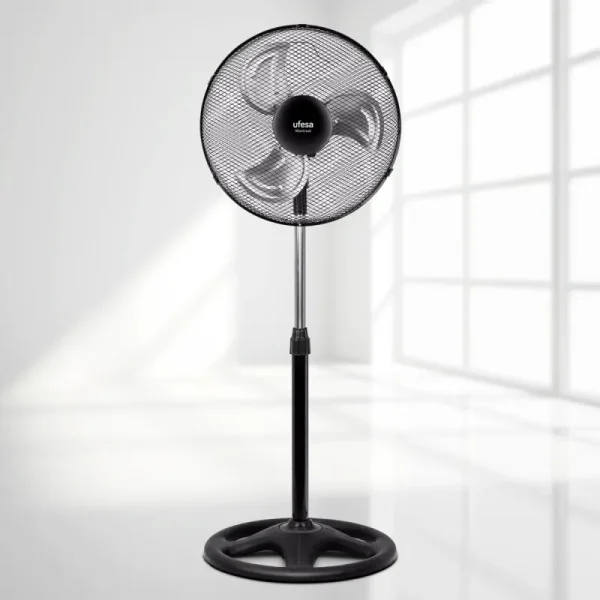 VENTILADOR PIE UFESA 84105332 MONTREAL 3 ASPAS 40CM 50W OSC - Imagen 3