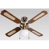 VENTILADOR TECHO FM VT-CLASSIC-105 4P 105CM MADERA - Imagen 2