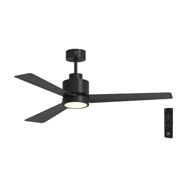 VENTILADOR TECHO S&P HTD-130 DC BLACK 130CM - Imagen 2