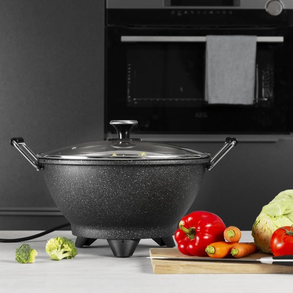 WOK ELECTRICO PRINCESS 162389 1400W 7L 30CM - Imagen 8