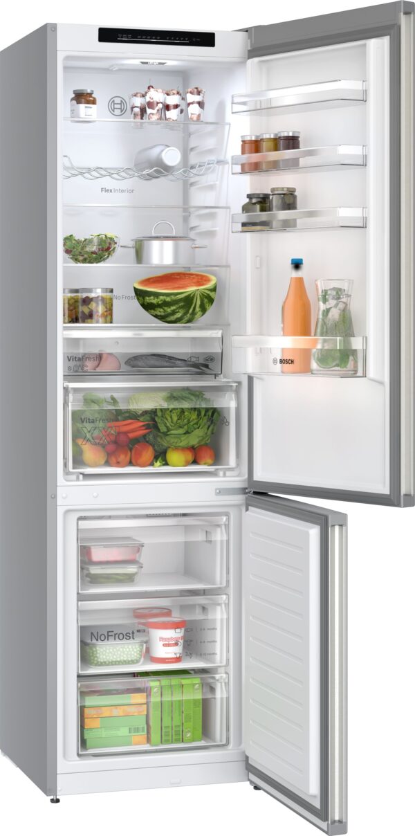 .AT.COMBI BOSCH KGN392I1F 203X60 NF A-10% 363L INOX - Imagen 2