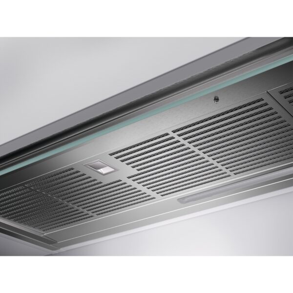 .AT.CAMPANA DECORATIVA INT. AEG GDE682HM 120CM 750M/H INOX - Imagen 4