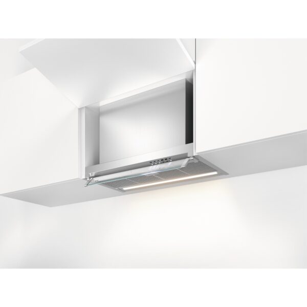 .AT.CAMPANA DECORATIVA INT. AEG GDE686HM 60CM 750M/H INOX - Imagen 6