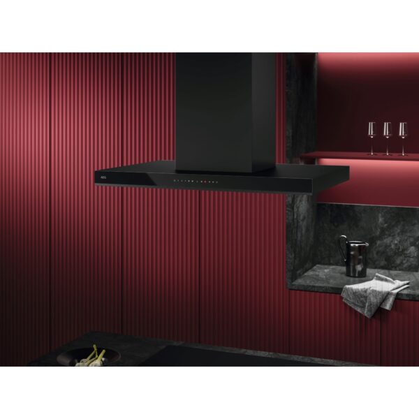 .AT.CAMPANA ISLA AEG GI87D91CB 90CM 760M/H NEGRO - Imagen 8