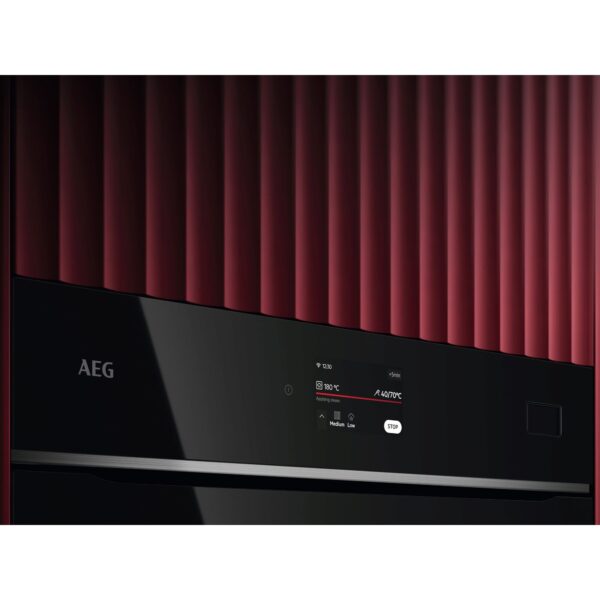 .AT.HORNO AEG TB8SB73ZAB MULT.25 A++ HYDRO VAPOR SONDA WIFI 70L INOX - Imagen 5