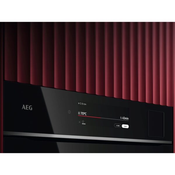.AT.HORNO AEG TP9SB831AB MULT.27 A++ HYDRO VAPOR SONDA WIFI 70L INOX - Imagen 6