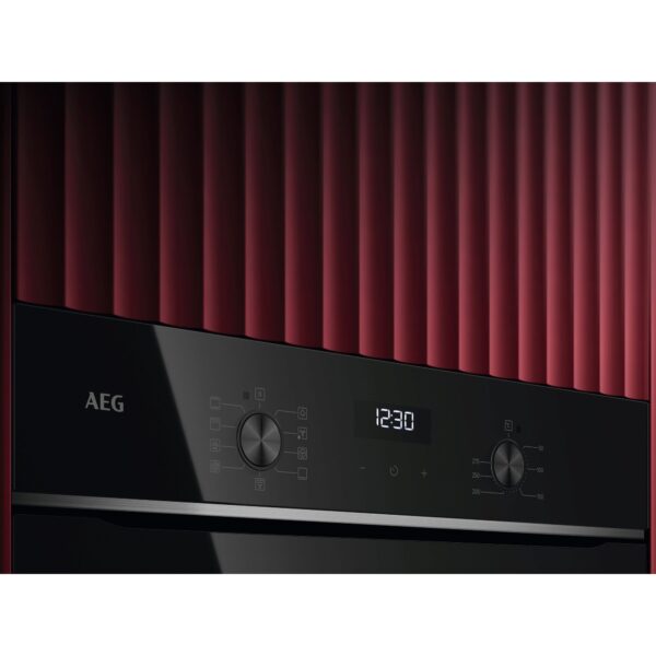 .AT.HORNO AEG TU5AB20SB MULT.9 A+ HYDRO 72L CRIST.NGO INOX - Imagen 7