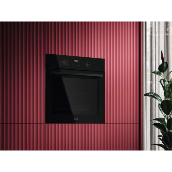.AT.HORNO AEG TU5PB41FSK MULT.9 A++ PIRO WIFI 72L CRIST.NGO - Imagen 3