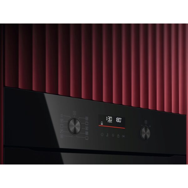 .AT.HORNO AEG TU5PB41FSK MULT.9 A++ PIRO WIFI 72L CRIST.NGO - Imagen 4