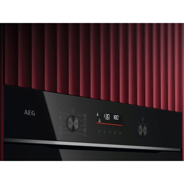 .AT.HORNO COMPACTO AEG TA5PK401B MULT.9 A+PIRO WIFI 45CM 45L CRIST.NG - Imagen 7