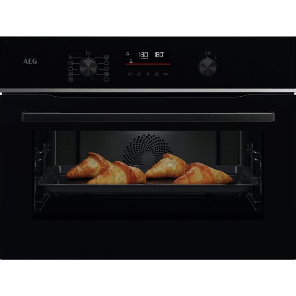 .AT.HORNO COMPACTO AEG TA5PK401B MULT.9 A+PIRO WIFI 45CM 45L CRIST.NG