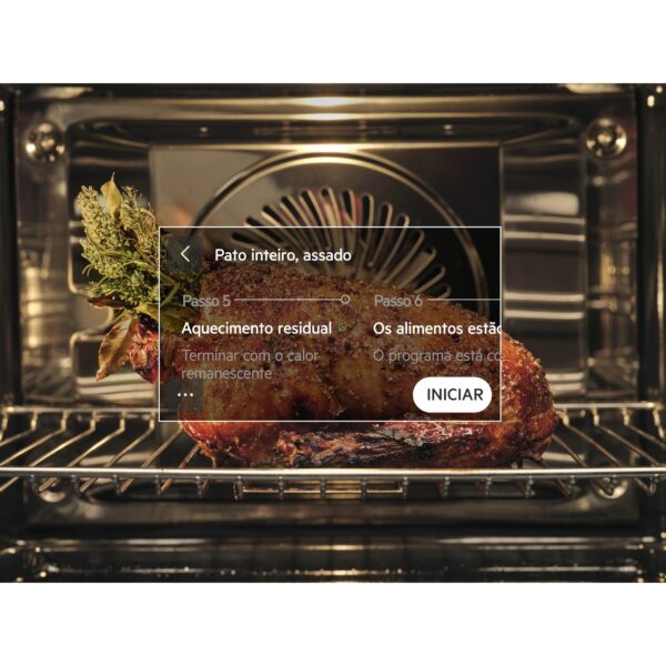 .AT.HORNO COMPACTO AEG TM7NK721B MULT.7 MICRO GRILL WIFI 45CM 44L INOX - Imagen 7
