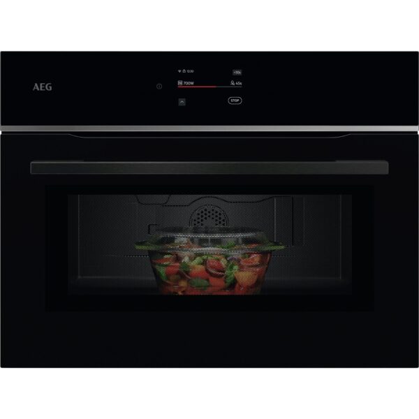 .AT.HORNO COMPACTO AEG TM7NK721B MULT.7 MICRO GRILL WIFI 45CM 44L INOX