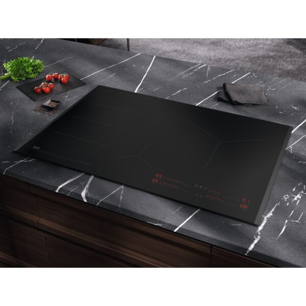 .AT.INDUCCION AEG TI84IS00FB 4F.ZONA 32CM FLEX 80CM BISEL 7350W - Imagen 3