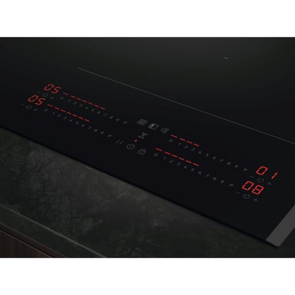.AT.INDUCCION AEG TI84IS00FB 4F.ZONA 32CM FLEX 80CM BISEL 7350W - Imagen 4