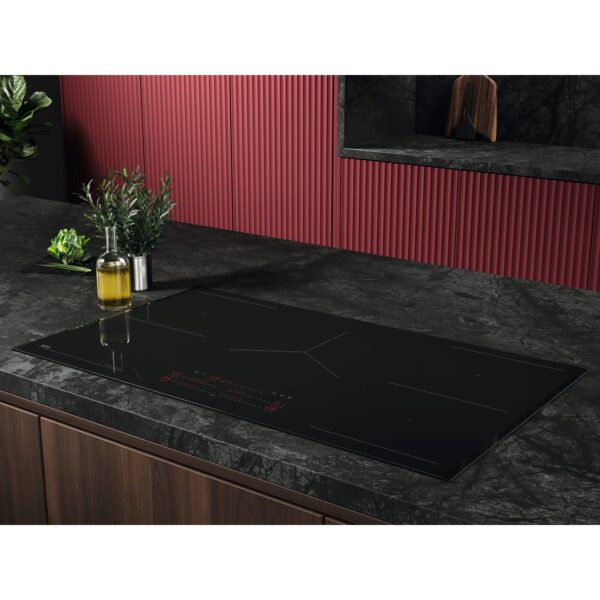 .AT.INDUCCION AEG TK95IN00FB 5F.ZONA 28CM FLEX 90CM BISEL.7350W - Imagen 3