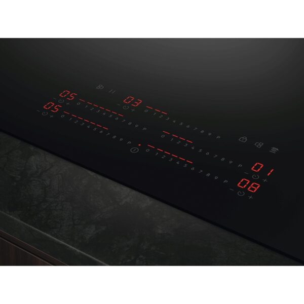 .AT.INDUCCION AEG TK95IN00FB 5F.ZONA 28CM FLEX 90CM BISEL.7350W - Imagen 4