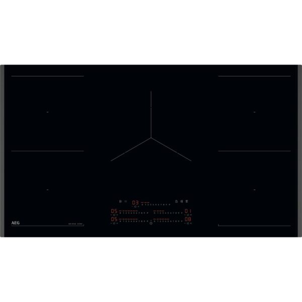 .AT.INDUCCION AEG TK95IN00FB 5F.ZONA 28CM FLEX 90CM BISEL.7350W