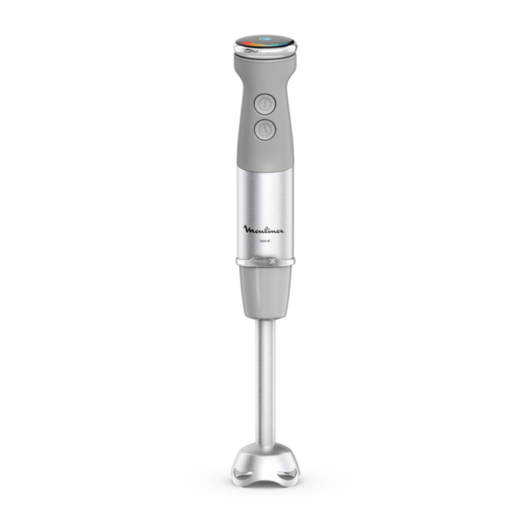 BATIDORA MOULINEX DD672B10 QUICKCHEF+ 1000W C/VASO PICADORA GRIS - Imagen 2