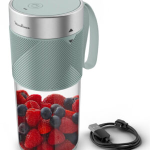 BATIDORA VASO MOULINEX LM1C0410 LIGHTMIX PORTATIL 300L AZUL