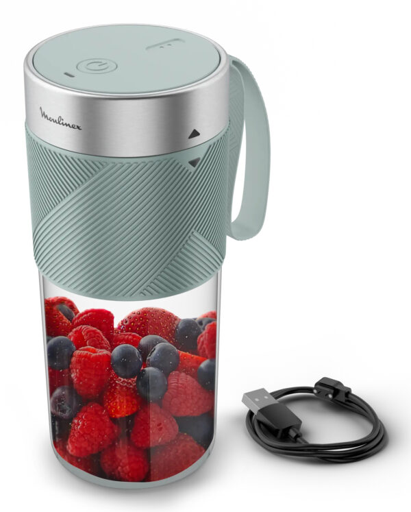 BATIDORA VASO MOULINEX LM1C0410 LIGHTMIX PORTATIL 300L AZUL