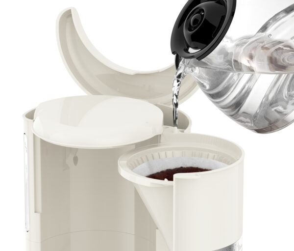 CAFETERA GOTEO MOULINEX FG381A10 SOLEIL 1,25L 10-15T JARRA CRIST. - Imagen 3