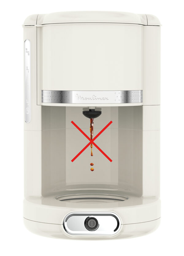 CAFETERA GOTEO MOULINEX FG381A10 SOLEIL 1,25L 10-15T JARRA CRIST. - Imagen 5