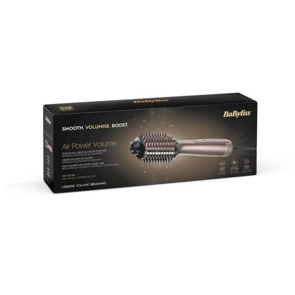 CEPILLO MOLDEADOR BABYLISS AS95E OVALADO CON/SIN AIRE 1000W IONICO - Imagen 18