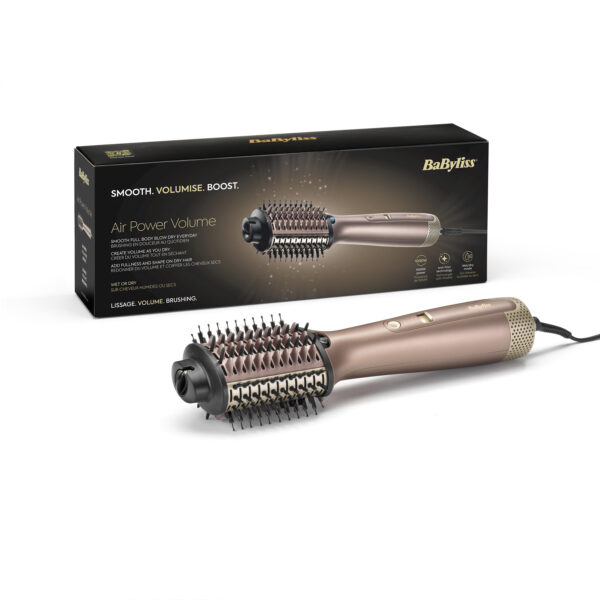 CEPILLO MOLDEADOR BABYLISS AS95E OVALADO CON/SIN AIRE 1000W IONICO - Imagen 3