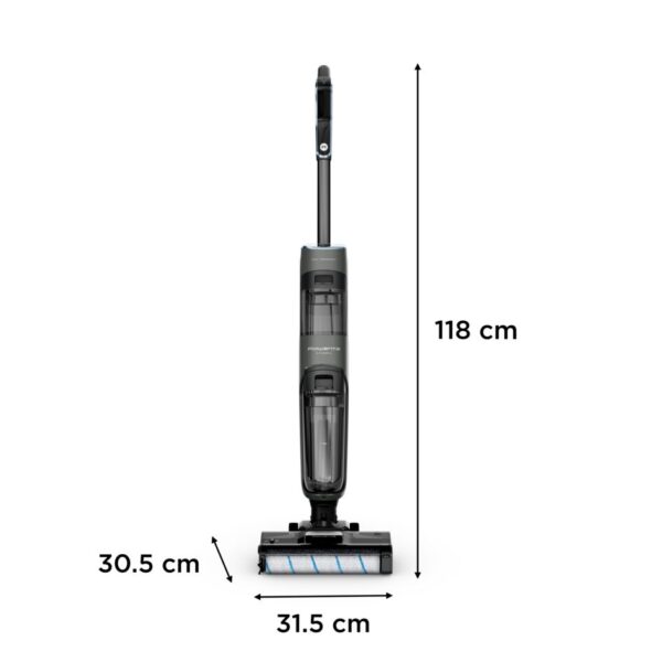 ESCOBA ROWENTA GZ5035WO X-CLEAN 4 2EN1 ASPIRA Y FRIEGA 200W 10KPA - Imagen 16