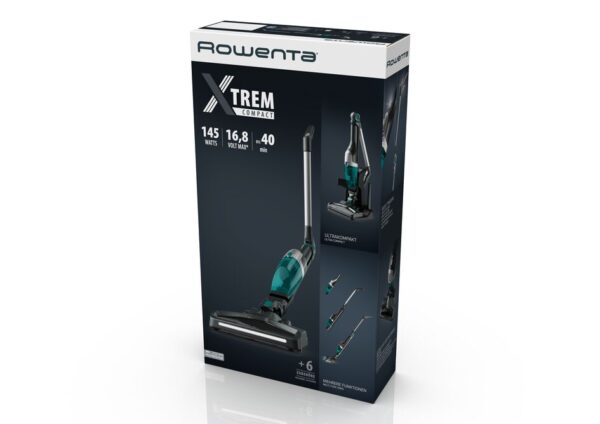 ESCOBA ROWENTA RH1239WO X-TREM COMPACT 145W AUT.40MIN - Imagen 16