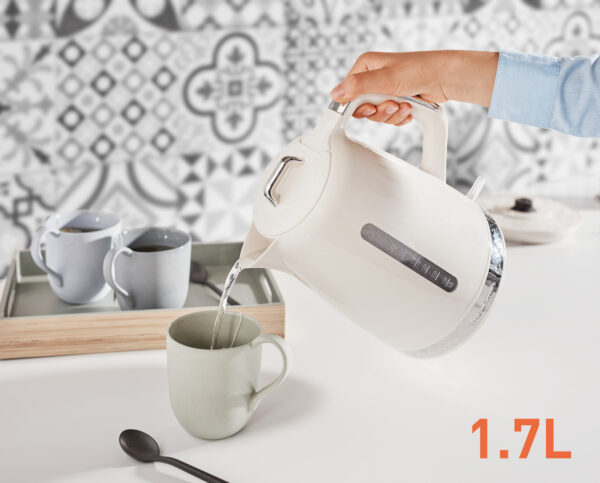 HERVIDOR MOULINEX BY320A10 SOLEIL 1,7L 2400W MARFIL - Imagen 8
