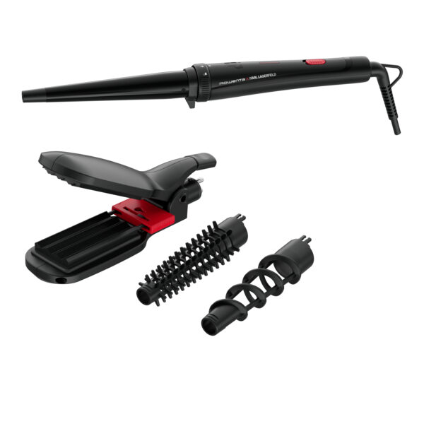 MOLDEADOR PELO ROWENTA CF422LF0 KARL LAGERFELD 9 FUNCIONES 190º