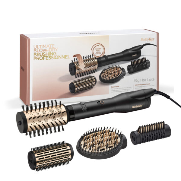 MOLDEADOR ROTATORIO BABYLISS AS970E 3 ACCESORIOS IONICO - Imagen 9