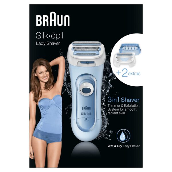 SILK-EPIL BRAUN LS 5160 SILK&SOFT BATTERY AUT.40MIN - Imagen 4