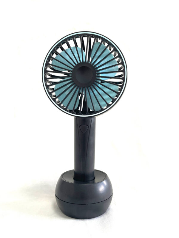 VENTILADOR DE MANO SOGO VEN-SS-21450 PORTATIL RECARGABLE 4W NGO/AZUL - Imagen 3