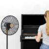 VENTILADOR PIE CECOTEC 08233 ENERGYSILENCE 600 WOODSTYLE 4 ASPAS 16'' - Imagen 3