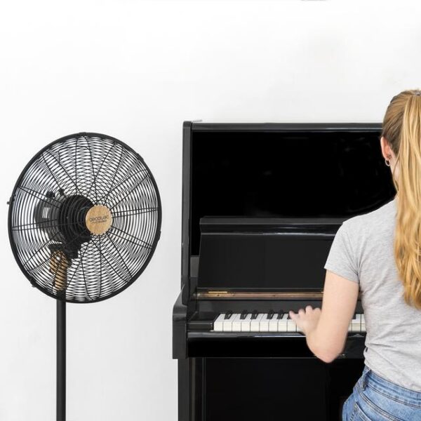 VENTILADOR PIE CECOTEC 08233 ENERGYSILENCE 600 WOODSTYLE 4 ASPAS 16'' - Imagen 3